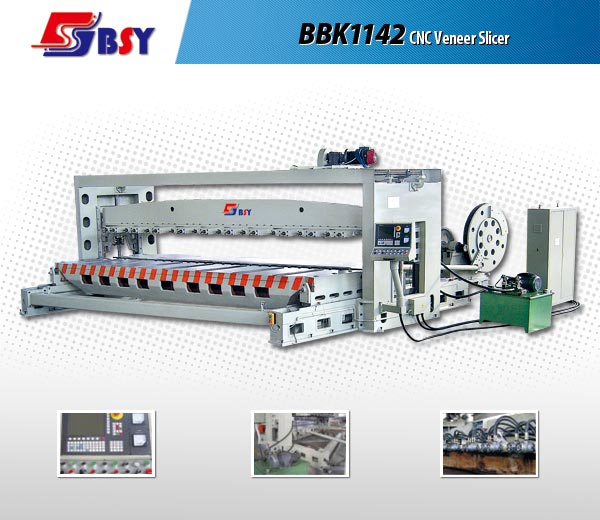 BBK1142 CNC Horizontal Veneer Slicer