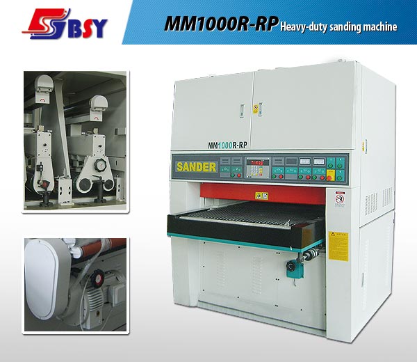 MM1000R-RP Heavy duty wide belt sanding machine
