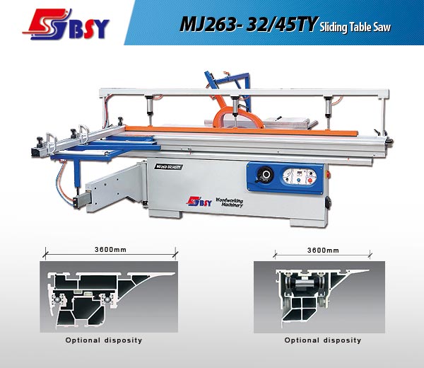 MJ263-32/45TY Precise sliding table saw